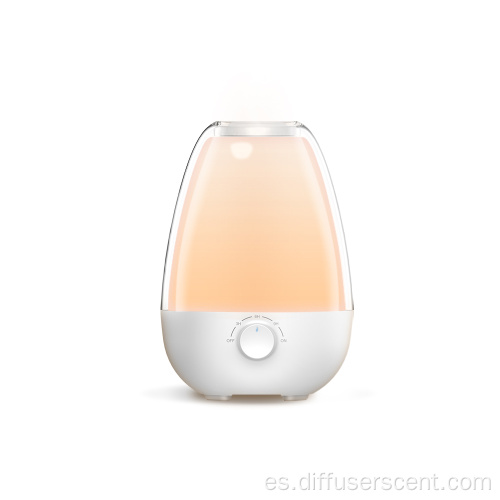 Humidificador de aire de aroma ultrasónico con luz LED